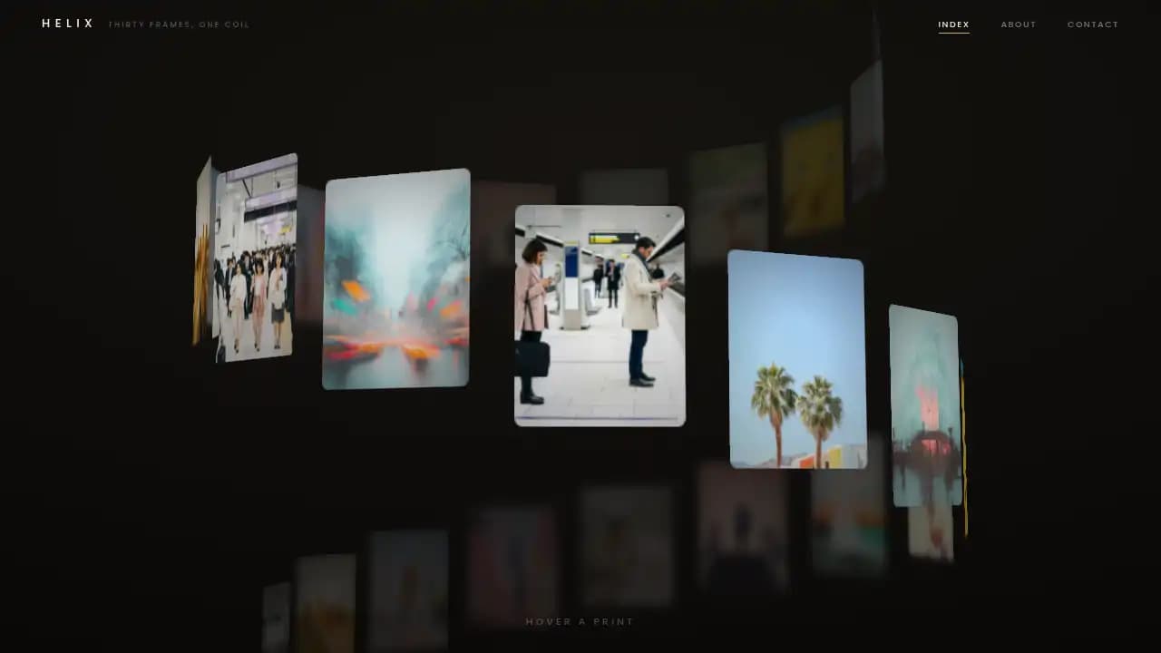 Helix, a site published with Modulify
